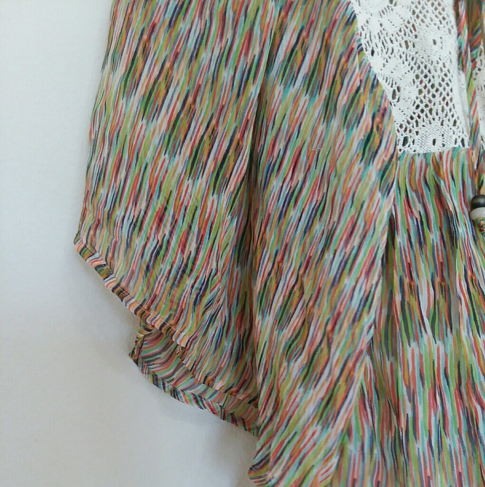 ANTHROPOLOGY- ELLA MOSS  Saks Boho Top/Blouse - Picture 4 of 5